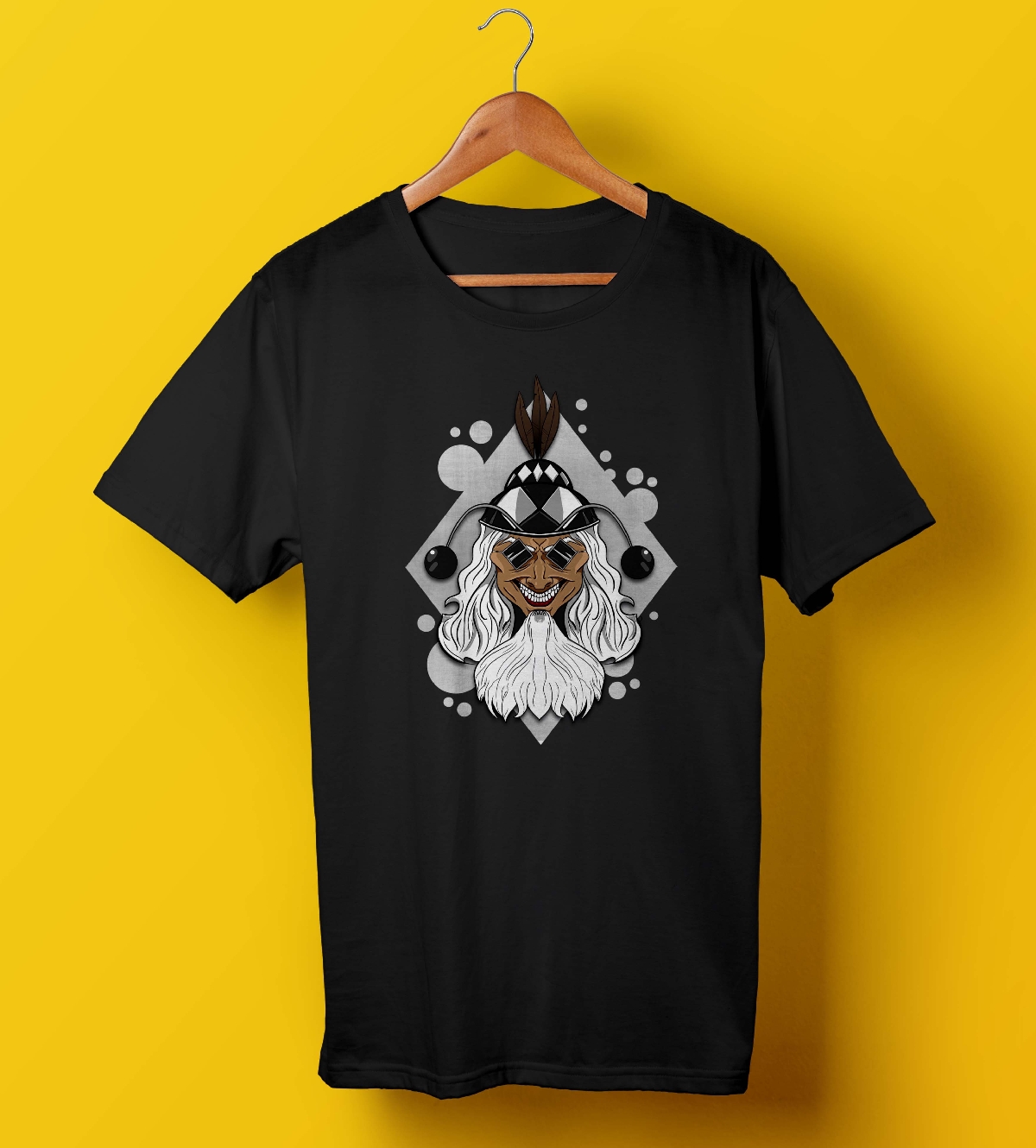 Barfi Bengali Graphic Tee Shirt- Black