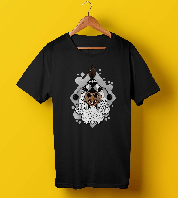Barfi Bengali Graphic Tee Shirt- Black