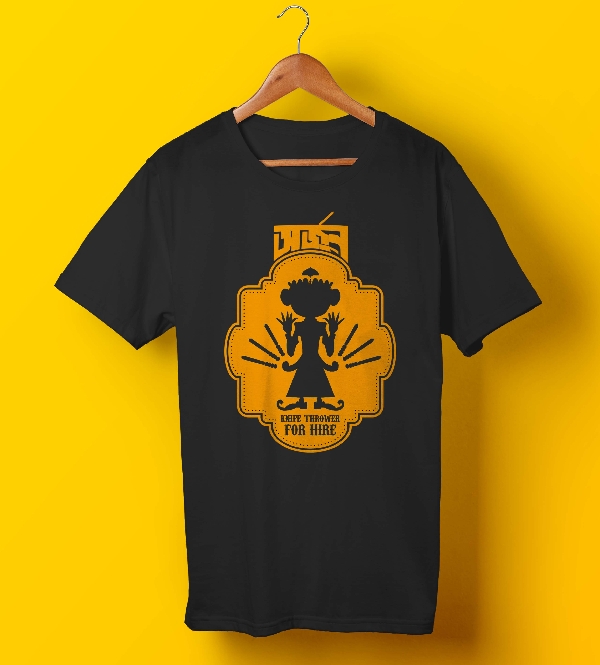 Arjun Black Bengali Feluda Graphic Tee Shirt