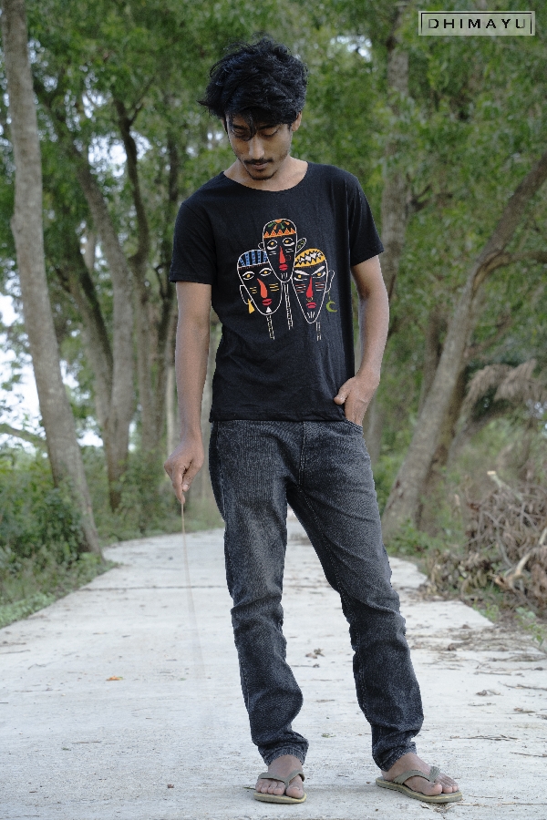 Tribal Faces Tee Shirt