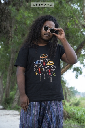 Tribal Faces Tee Shirt