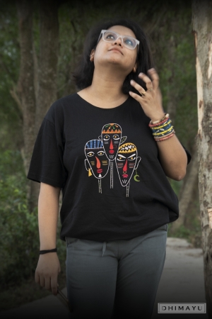 Tribal Faces Tee Shirt