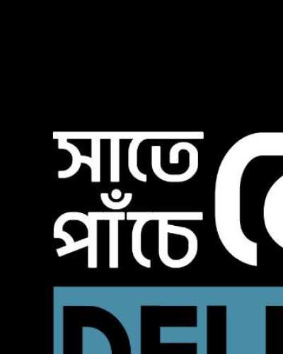 Delulu- Funky Bengali captioned Hoodie
