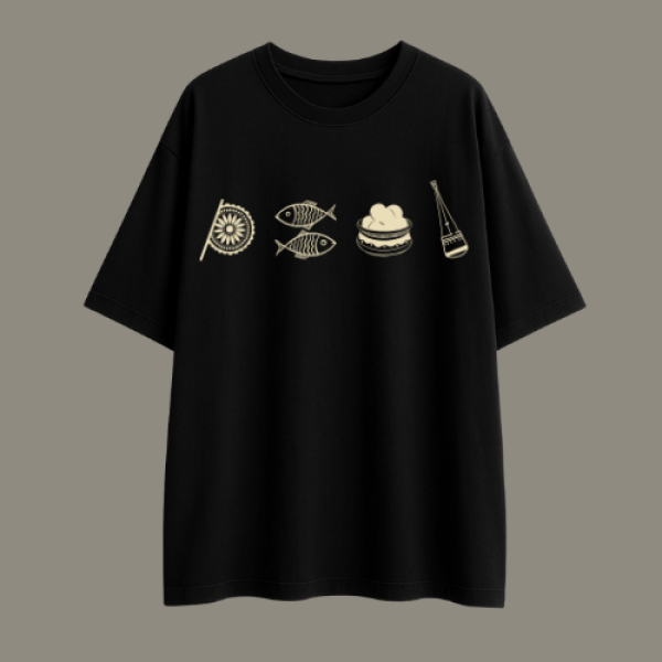 Bangaliyana- Classic Bangla Accessories Oversized Graphic T-shirt