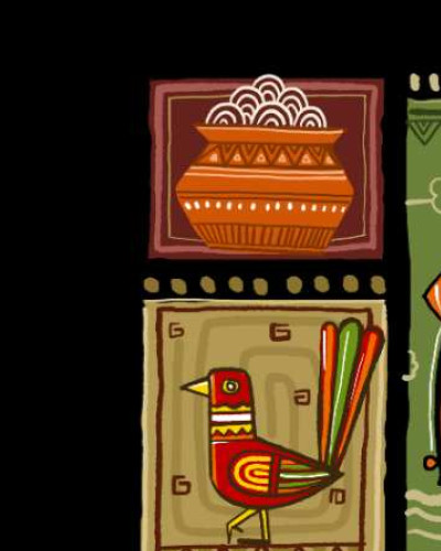 Banglar Shilpo- Classic Bangla artistry Graphic T-shirt