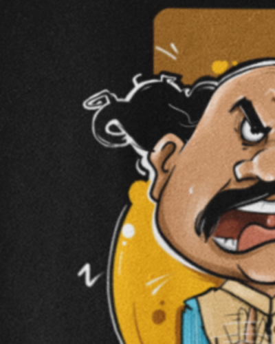 Tang Mat Karo- Jatayu Iconic Dialogue Inspired Graphic T-Shirt