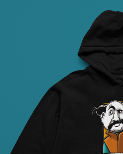 Apni Ki Shuyor Jatayu dialogues by Satyajit Ray captioned Hoodies