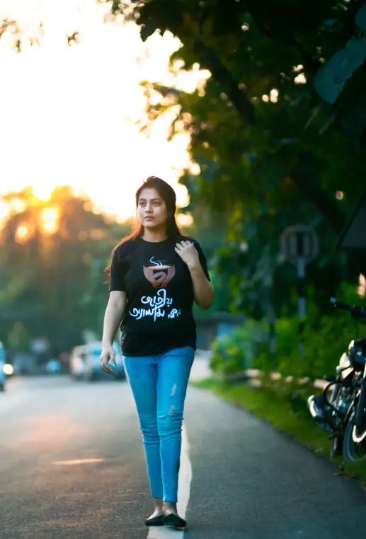 A weRbangali customer wearing a Bengali graphic tee — Fanbook photo 23