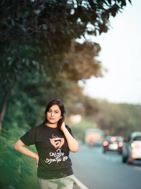 A weRbangali customer wearing a Bengali graphic tee — Fanbook photo 28